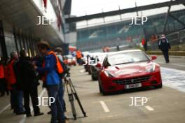 Silverstone Classic Media Day 2017, Silverstone Circuit, Northants, England. 23rd March 2017. Ferrari Owners. Copyright Free for editorial use.