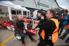 Silverstone Classic Media Day 2017,  Silverstone Circuit, Northants, England. 23rd March 2017. Tiff Needell (GBR)  Copyright Free for editorial use.