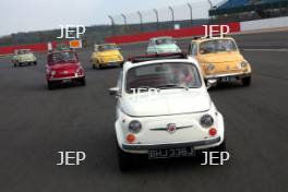 Silverstone Classic Media Day 2017, Silverstone Circuit, Northants, England. 23rd March 2017. Abarth. Copyright Free for editorial use.