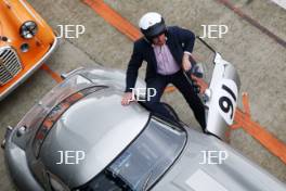 Silverstone Classic Media Day 2017, Silverstone Circuit, Northants, England. 23rd March 2017. Media passenger rides. Copyright Free for editorial use.