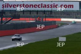 Silverstone Classic Media Day 2017, Silverstone Circuit, Northants, England. 23rd March 2017. Jaguar E-Type. Copyright Free for editorial use.