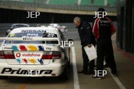 Silverstone Classic Media Day 2017, Silverstone Circuit, Northants, England. 23rd March 2017. Nissan Primera. Copyright Free for editorial use.