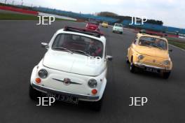 Silverstone Classic Media Day 2017, Silverstone Circuit, Northants, England. 23rd March 2017. Abarth. Copyright Free for editorial use.