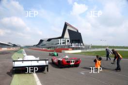 Silverstone Classic Media Day 2017, Silverstone Circuit, Northants, England. 23rd March 2017. Silverstone Classic Sound off. Copyright Free for editorial use.