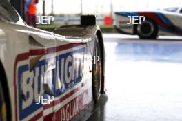 Silverstone Classic Media Day 2017, Silverstone Circuit, Northants, England. 23rd March 2017. Jaguars. Copyright Free for editorial use.