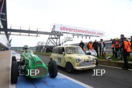 Silverstone Classic Media Day 2017, Silverstone Circuit, Northants, England. 23rd March 2017. Silverstone Classic Sound off. Copyright Free for editorial use.