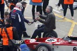 Silverstone Classic Media Day 2017, Silverstone Circuit, Northants, England. 23rd March 2017. Tiff Needell Formula Ford. Copyright Free for editorial use.