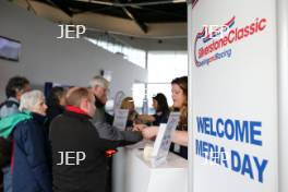 Silverstone Classic Media Day 2017, Silverstone Circuit, Northants, England. 23rd March 2017. Media Welcome. Copyright Free for editorial use.