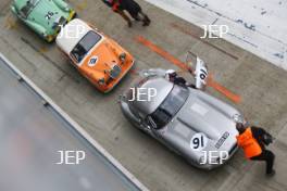 Silverstone Classic Media Day 2017, Silverstone Circuit, Northants, England. 23rd March 2017. Media passenger rides. Copyright Free for editorial use.