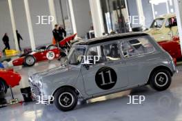 Silverstone Classic Media Day 2017, Silverstone Circuit, Northants, England. 23rd March 2017. Mini. Copyright Free for editorial use.