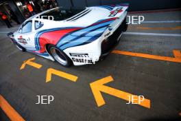 Silverstone Classic Media Day 2017, Silverstone Circuit, Northants, England. 23rd March 2017. Jaguar XJ220. Copyright Free for editorial use.