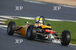 Silverstone Classic Media Day 2017, Silverstone Circuit, Northants, England. 23rd March 2017. Ed Thurston Formula Ford. Copyright Free for editorial use.