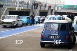 Silverstone Classic Media Day 2017, Silverstone Circuit, Northants, England. 23rd March 2017. Silverstone classic pits. Copyright Free for editorial use.