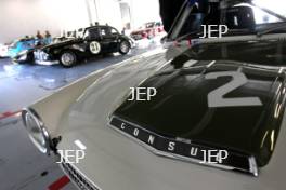 Silverstone Classic Media Day 2017, Silverstone Circuit, Northants, England. 23rd March 2017. Ford Consul. Copyright Free for editorial use.