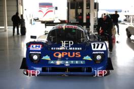 Silverstone Classic Media Day 2017, Silverstone Circuit, Northants, England. 23rd March 2017. Frank Lyons Group C. Copyright Free for editorial use.