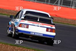 Silverstone Classic Media Day 2017, Silverstone Circuit, Northants, England. 23rd March 2017. Ford Sierra RS500. Copyright Free for editorial use.