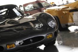 Silverstone Classic Media Day 2017, Silverstone Circuit, Northants, England. 23rd March 2017. Ferraris. Copyright Free for editorial use.