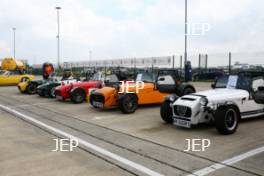 Silverstone Classic Media Day 2017,. Silverstone Circuit, Northants, England. 23rd March 2017. Lotus 7. Copyright Free for editorial use.