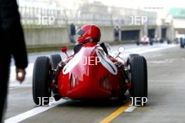 Silverstone Classic Media Day 2017, Silverstone Circuit, Northants, England. 23rd March 2017. Ferrari Dino. Copyright Free for editorial use.