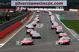 Silverstone Classic  28-30 July 2017  At the Home of British Motorsport  Parades Ferrari Free for editorial use only Photo credit – JEP