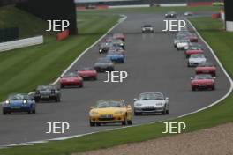 Silverstone Classic  28-30 July 2017 At the Home of British Motorsport Parade mazda MX5 Free for editorial use only Photo credit –  JEP 