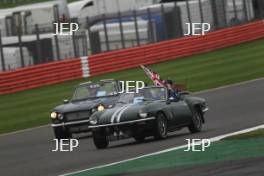 Silverstone Classic  28-30 July 2017 At the Home of British Motorsport Parade Triumph Free for editorial use only Photo credit –  JEP 