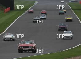 Silverstone Classic  28-30 July 2017 At the Home of British Motorsport Parade Triumph Free for editorial use only Photo credit –  JEP 