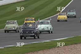 Silverstone Classic  28-30 July 2017 At the Home of British Motorsport Parade Fiat 500 Free for editorial use only Photo credit –  JEP 