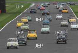 Silverstone Classic  28-30 July 2017 At the Home of British Motorsport Parade Fiat 500 Free for editorial use only Photo credit –  JEP 