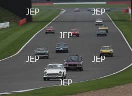 Silverstone Classic  28-30 July 2017 At the Home of British Motorsport Parade Triumph Free for editorial use only Photo credit –  JEP 