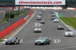 Silverstone Classic  28-30 July 2017 At the Home of British Motorsport Parade Mercades Free for editorial use only Photo credit –  JEP 