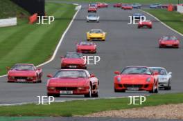 Silverstone Classic  28-30 July 2017  At the Home of British Motorsport  Parades Ferrari Free for editorial use only Photo credit – JEP