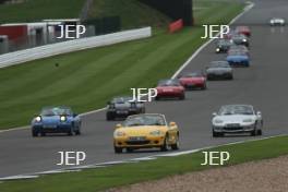 Silverstone Classic  28-30 July 2017 At the Home of British Motorsport Parade mazda MX5 Free for editorial use only Photo credit –  JEP 