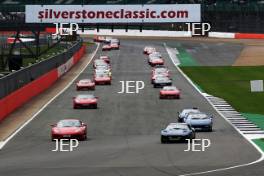 Silverstone Classic  28-30 July 2017  At the Home of British Motorsport  Parades Ferrari Free for editorial use only Photo credit – JEP