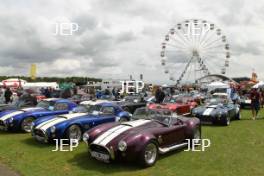 Silverstone Classic  28-30 July 2017 At the Home of British Motorsport Parade AC  Free for editorial use only Photo credit –  JEP 