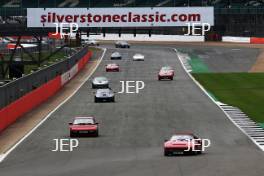 Silverstone Classic  28-30 July 2017  At the Home of British Motorsport  Parades Ferrari Free for editorial use only Photo credit – JEP