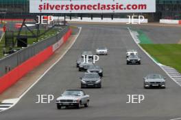 Silverstone Classic  28-30 July 2017 At the Home of British Motorsport Parade Mercades Free for editorial use only Photo credit –  JEP 