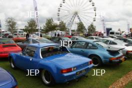 Silverstone Classic  28-30 July 2017 At the Home of British Motorsport Parade Porsche Free for editorial use only Photo credit –  JEP 