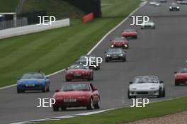 Silverstone Classic  28-30 July 2017 At the Home of British Motorsport Parade mazda MX5 Free for editorial use only Photo credit –  JEP 