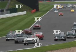 Silverstone Classic  28-30 July 2017 At the Home of British Motorsport Parade Triumph Free for editorial use only Photo credit –  JEP 