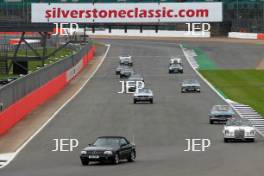 Silverstone Classic  28-30 July 2017 At the Home of British Motorsport Parade Mercades Free for editorial use only Photo credit –  JEP 