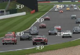 Silverstone Classic  28-30 July 2017 At the Home of British Motorsport Parade Triumph Free for editorial use only Photo credit –  JEP 