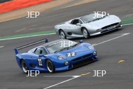 Silverstone Classic  28-30 July 2017  At the Home of British Motorsport  Parades Jaguar XJ220 Free for editorial use only Photo credit – JEP