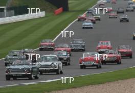 Silverstone Classic  28-30 July 2017 At the Home of British Motorsport Parade Triumph Free for editorial use only Photo credit –  JEP 