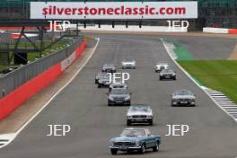 Silverstone Classic  28-30 July 2017 At the Home of British Motorsport Parade Mercades Free for editorial use only Photo credit –  JEP 