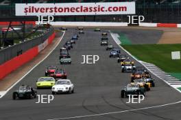 Silverstone Classic  28-30 July 2017  At the Home of British Motorsport  Parades Lotus Free for editorial use only Photo credit – JEP