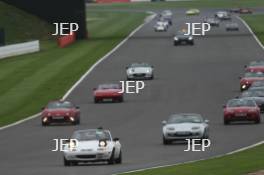 Silverstone Classic  28-30 July 2017 At the Home of British Motorsport Parade mazda MX5 Free for editorial use only Photo credit –  JEP 