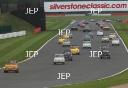 Silverstone Classic  28-30 July 2017 At the Home of British Motorsport Parade Fiat 500 Free for editorial use only Photo credit –  JEP 