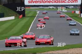 Silverstone Classic  28-30 July 2017  At the Home of British Motorsport  Parades Ferrari Free for editorial use only Photo credit – JEP