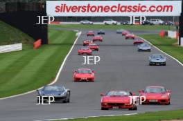 Silverstone Classic  28-30 July 2017  At the Home of British Motorsport  Parades Ferrari Free for editorial use only Photo credit – JEP